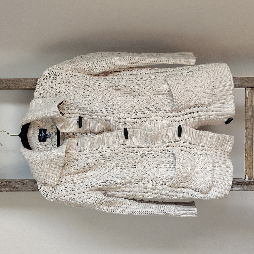 Cream sweater